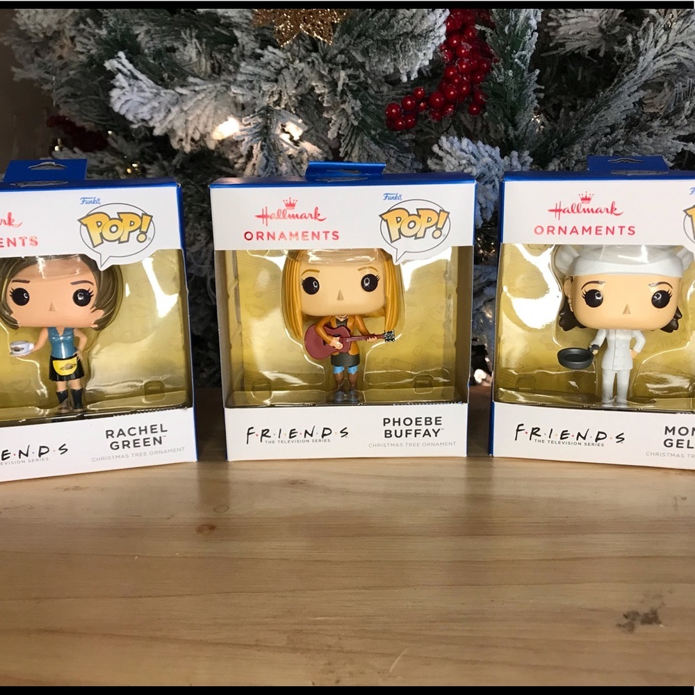 Friends Ornaments set of 3